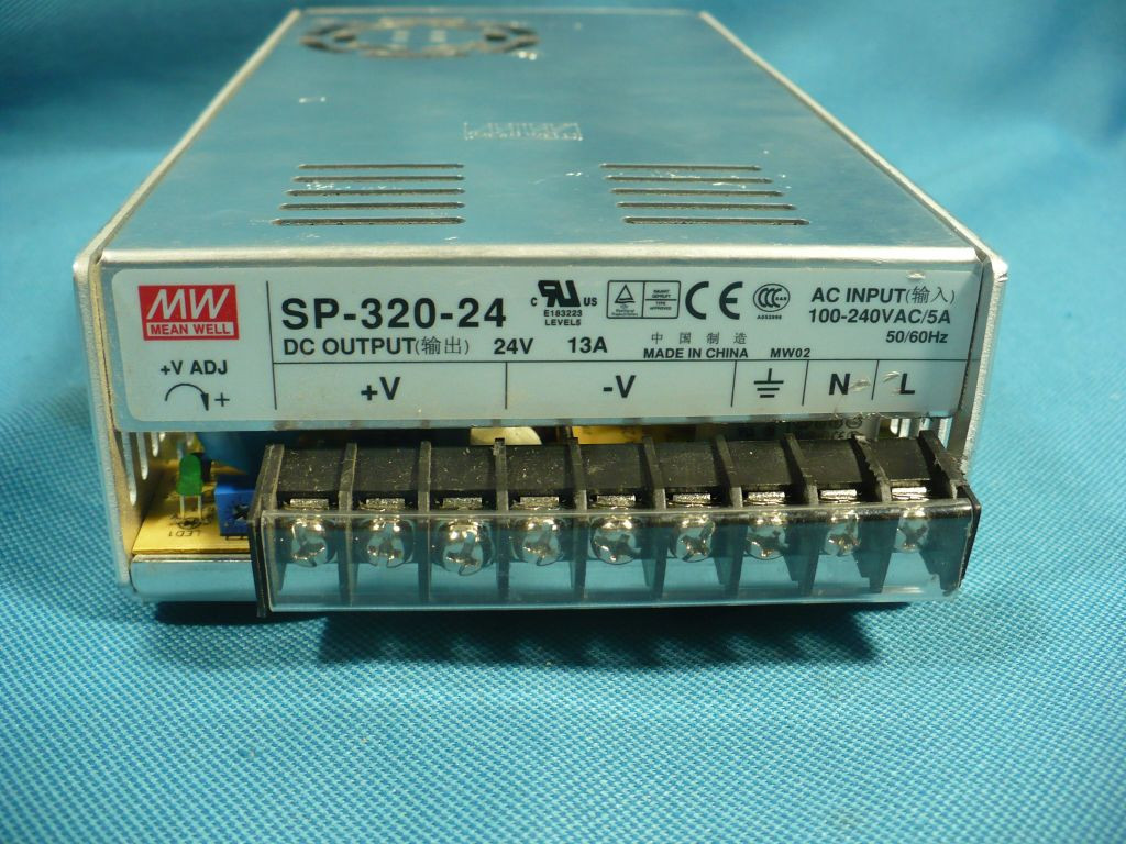 Mean Well SP-320-24 Switching Power Supply Output 24V 13A Input 100 ...