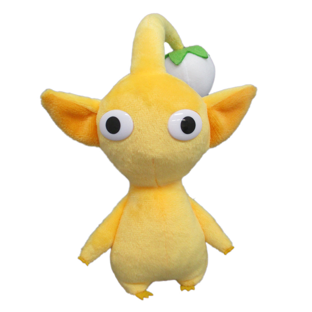Yellow Bud Stuffed Plush Doll 6/" Pikmin Series Genuine Little Buddy Toy