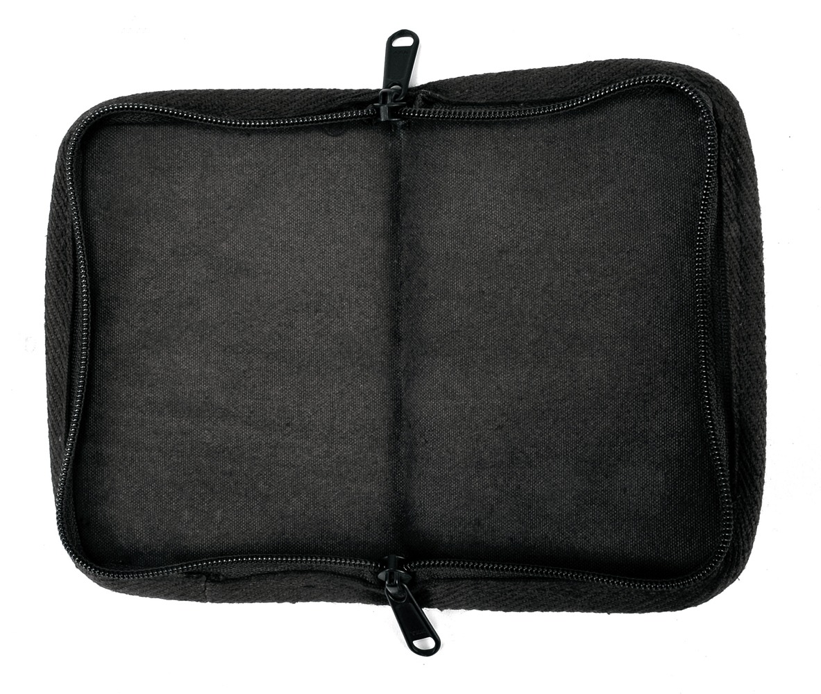 Concealed Pistol Wallet Holster Black Canvas for pistols Kel