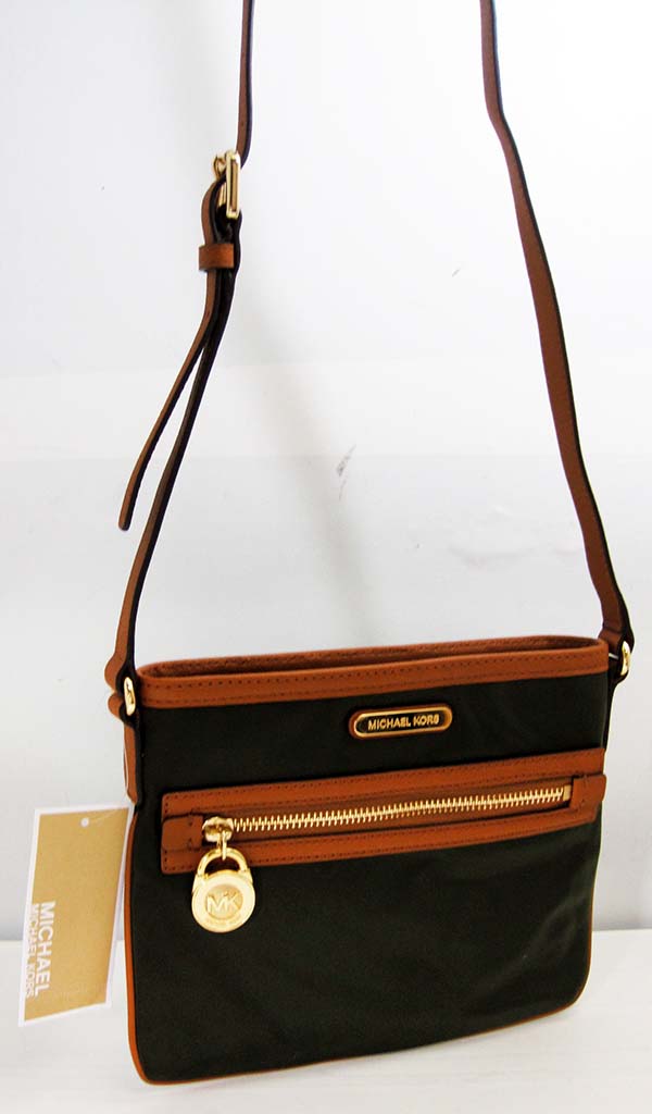michael kors kempton loden & luggage leather cross body bag msrp