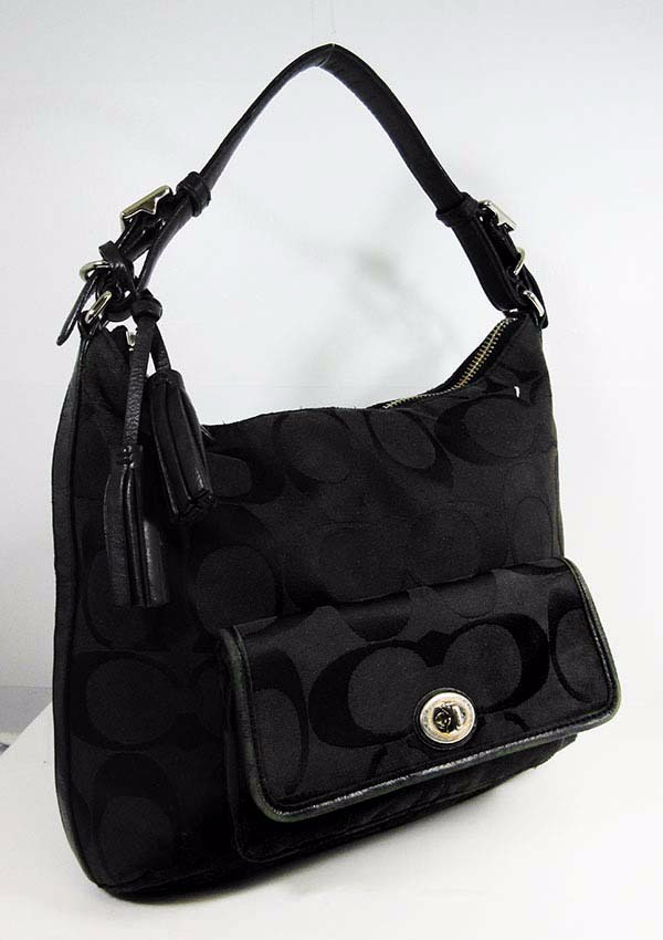 COACH 22392 LEGACY OP ART Signature Shoulder Bag Msrp $278