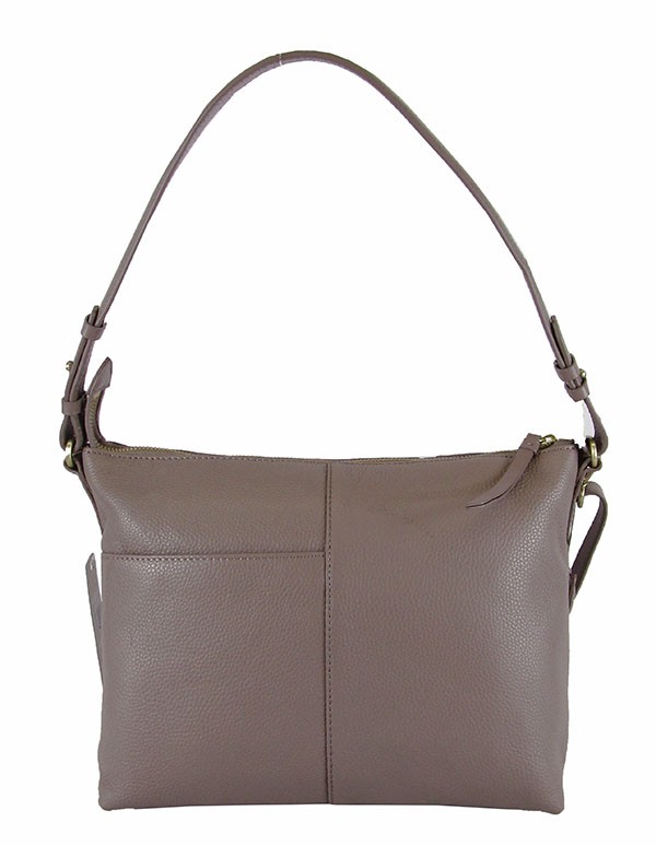 RADLEY LONDON "FOUNTAIN ROAD" Mink Leather MD Shoulder Bag Msrp 249.00