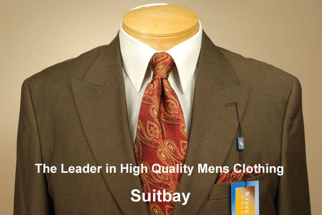 42l suits steve harvey 2 button bronze mens suit 42 long - xh77