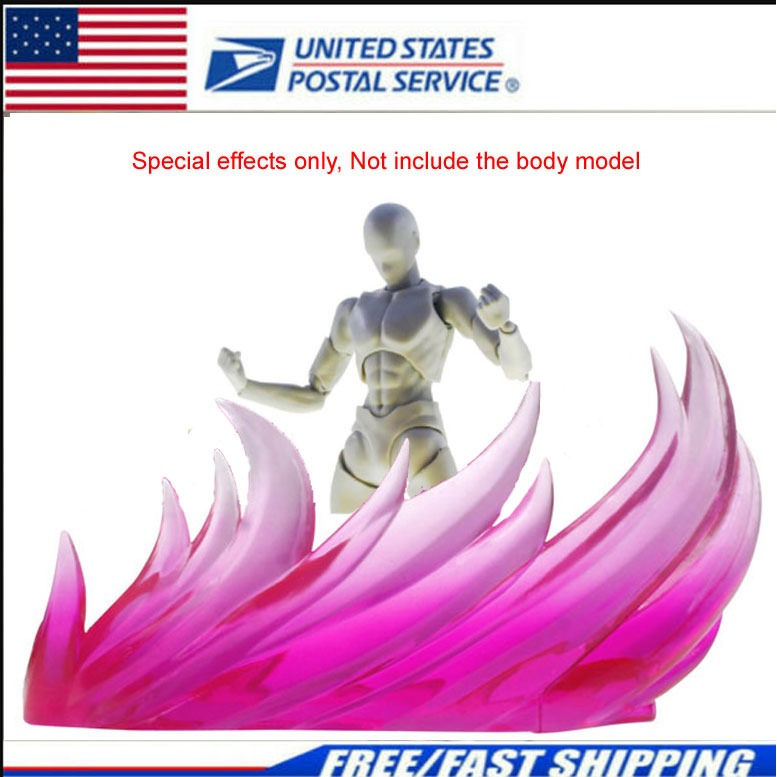 S.H.Figuarts Tamashii EFFECT BURNING Fist Blade Flame Rider Figma Yellow