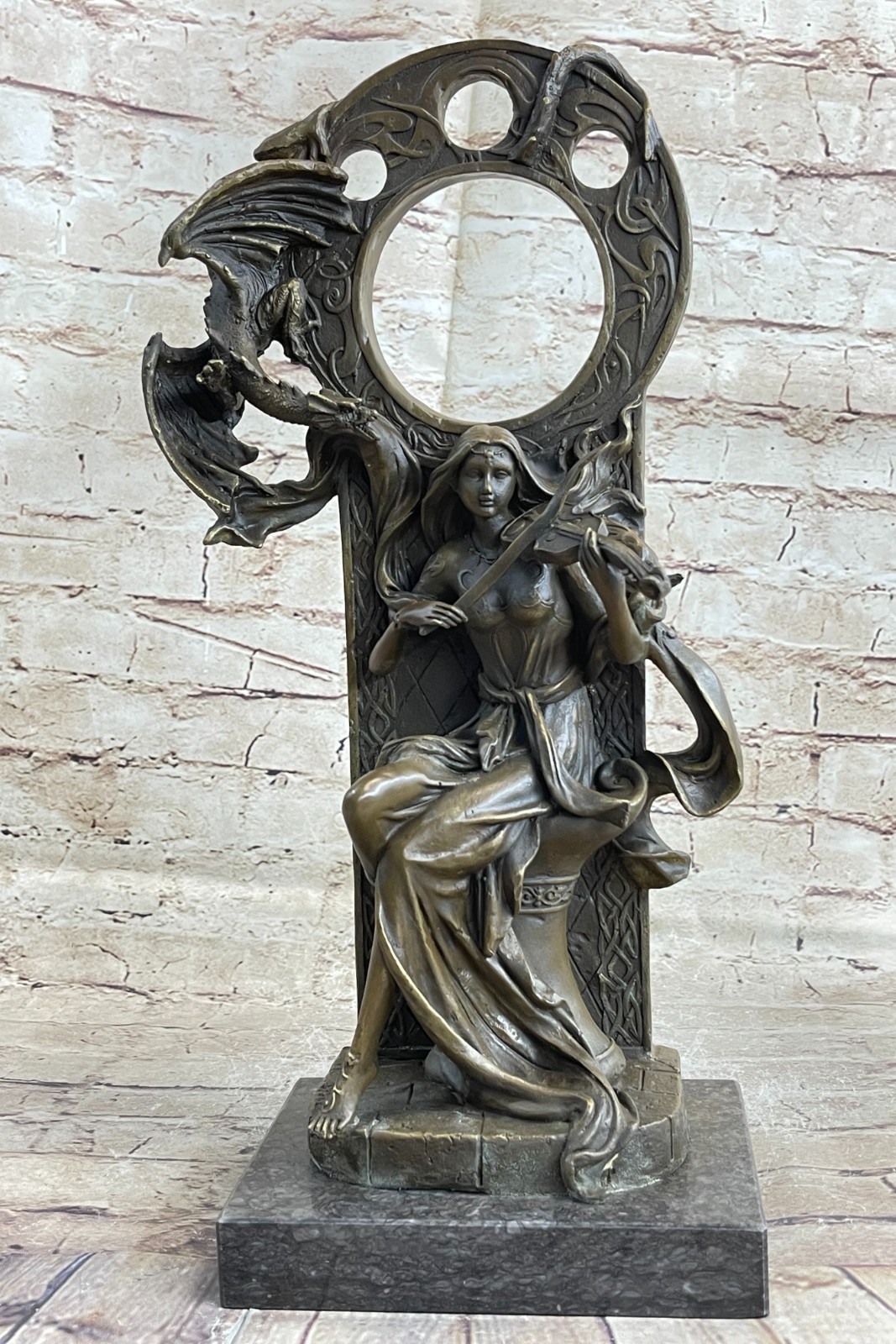 Grande Sculpture En Bronze - Deux Escrimeurs - Fonte à La Main - Qualité Musée