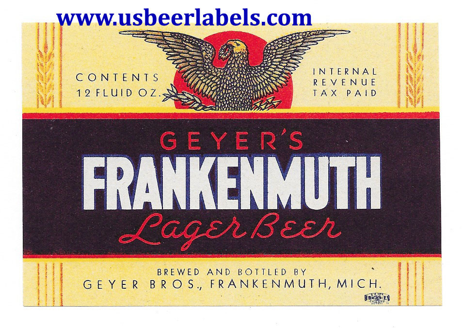 收藏品 酿酒,啤酒 商标 this is a vintage 1940s irtp beer label