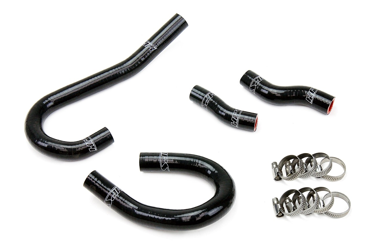 HPS Black ReinForced Silicone Heater Hose Kit For Jeep 1215 Grand