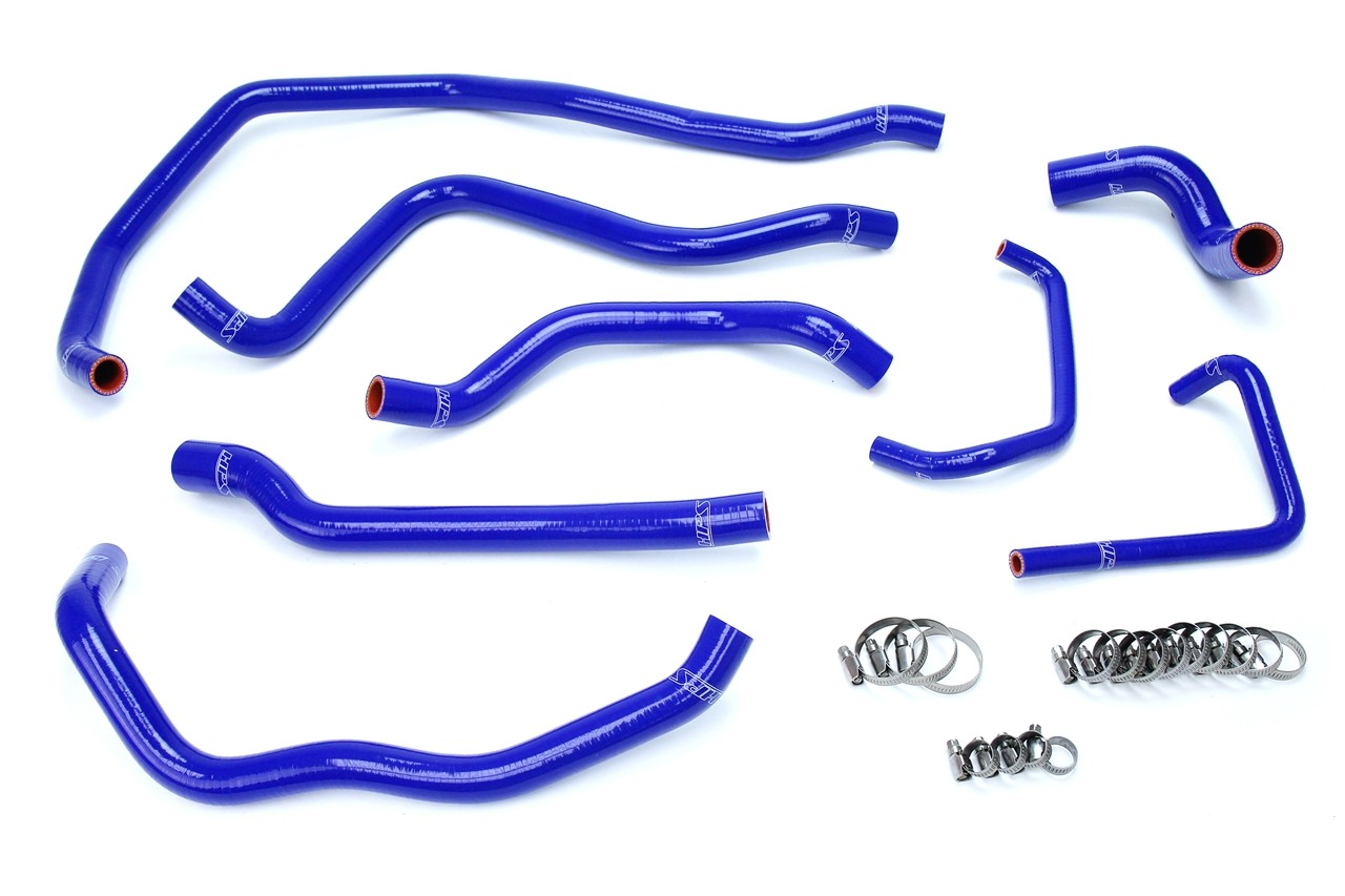 Honda 04-09 TRX450R HPS Red Reinforced Silicone Radiator Hose Kit