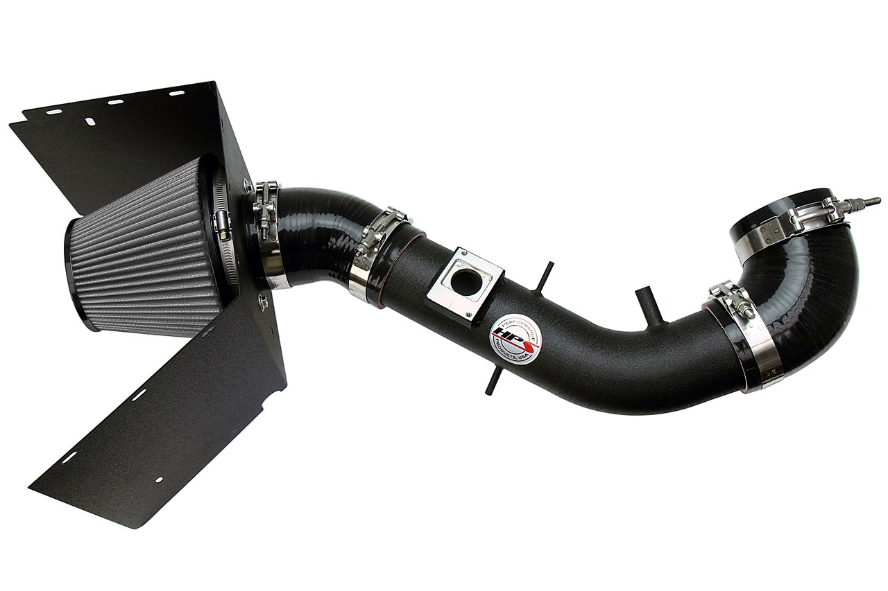 HPS Black Shortram Air Intake Kit+Heat Shield For 0304 Toyota 4Runner