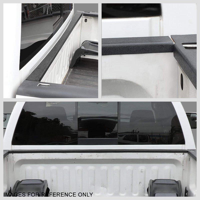 Black/Tape-On Works with 95-04 Toyota Tacoma UrMarketOutlet Rear Tailgate Cargo Truck Bed Cap Molding Rail Protector Cover Black/Tape-On Works with 95-04 Toyota Tacoma UrMarketOutlet Rear Tailgate Cargo Truck Bed Cap Molding Rail Protector Cover