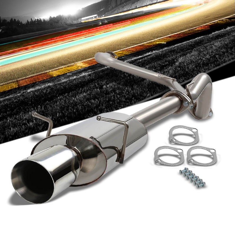 Fit 05-10 Chevy Cobalt//Pontiac G5 Gt 2.2L 4/" Oval Tip Racing Catback Exhaust
