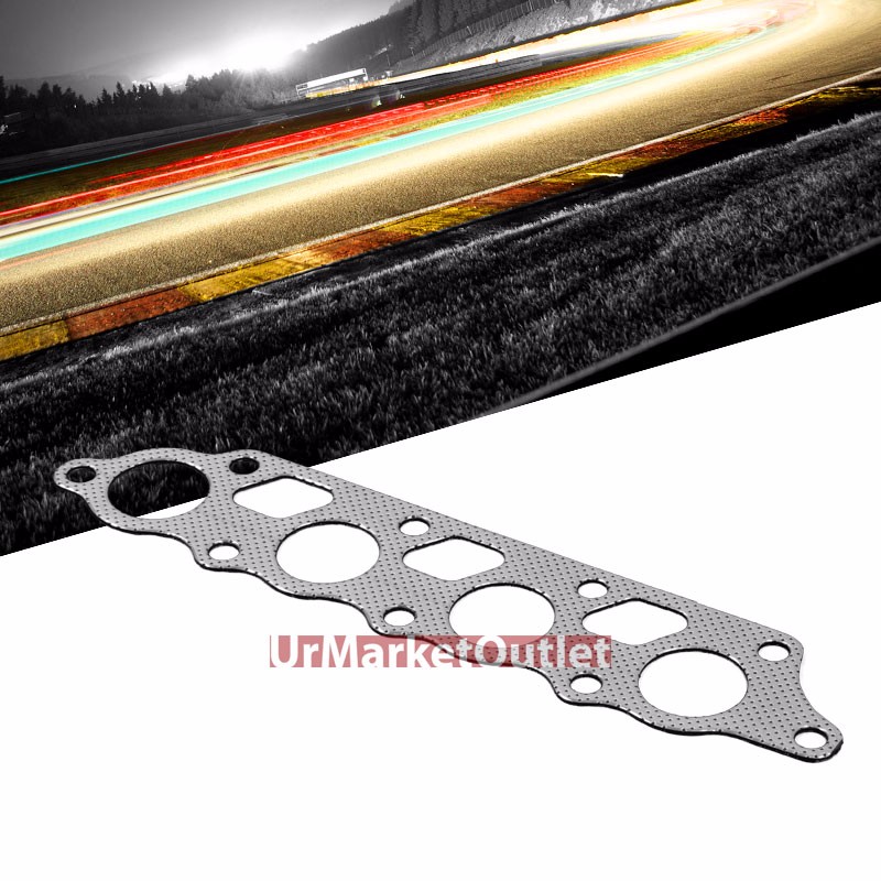 Aluminum Exhaust Manifold Header Gasket Set for 00-04 Ford Focus Zetec ZX3//ZX5