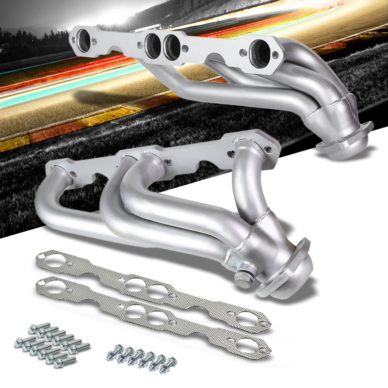 Silver Stainless Steel Exhaust Header Manifold For 8895 C1500C3500