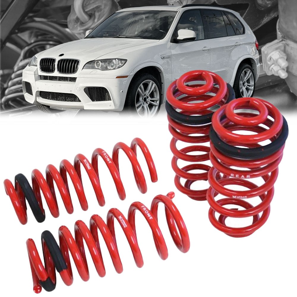 Megan Racing Red EuroVersion Coil Lowering Springs For 0813 BMW E70 X5/X5M eBay