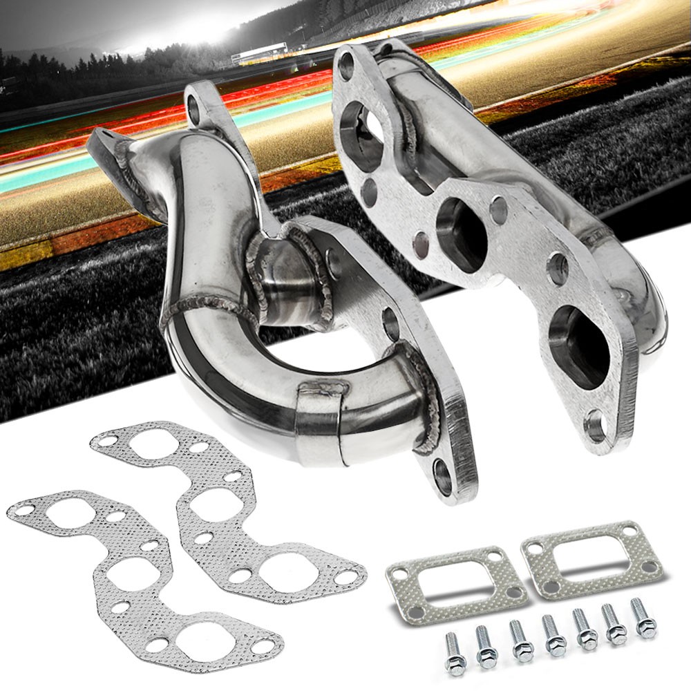 Manzo Shorty Exhaust Header Manifold For 90-96 300ZX V6 VG30DETT