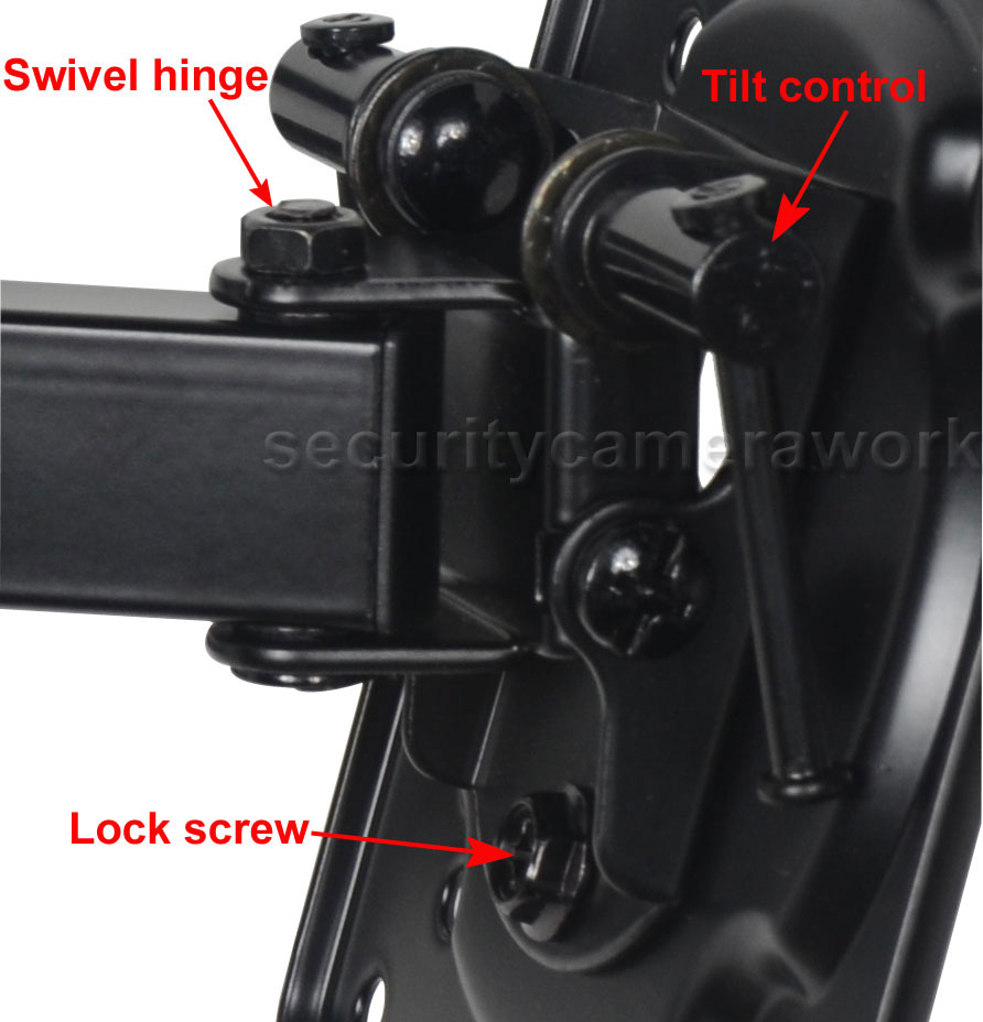 Articulating TV Monitor Wall Mount LED LCD for DELL E2213H E2414HR P2714H bn4