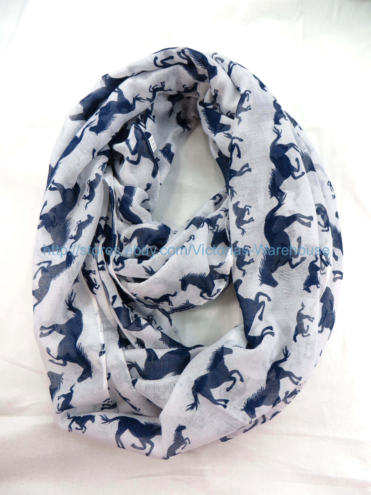 US SELLER wholesale equestrian horses equine animal loop infinity scarf