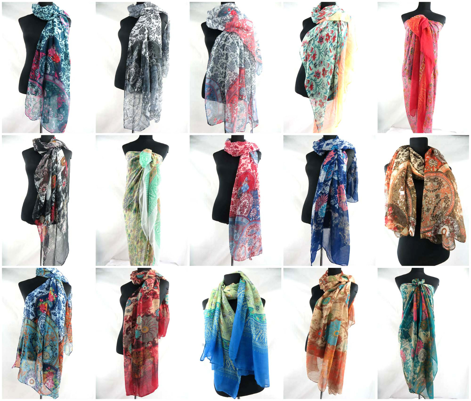 scarf beach cover up