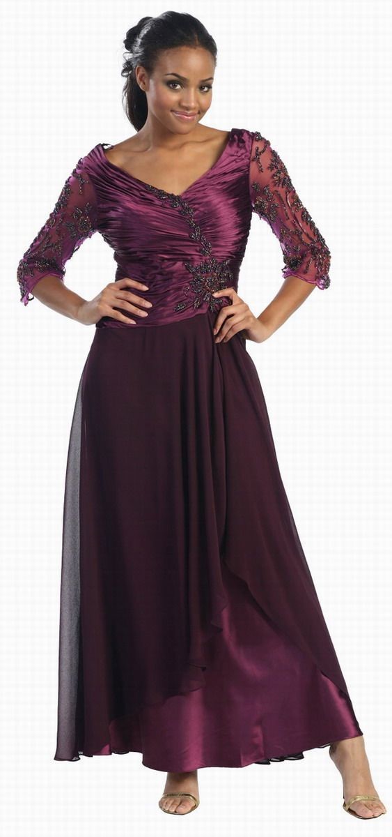 Wedding Dress for Grooms Eggplant Olive