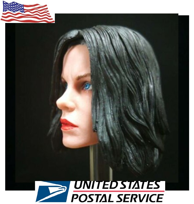 1//6 Kate Beckinsale Female Head Selene Underworld for 12/'/' Pale Phicen