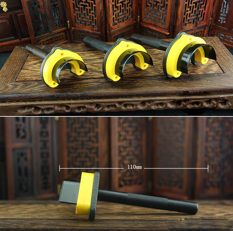 BAVER Steel Type V Style Corner Round Punch Leather Craft Tools Handwork Belt DIY 30mm